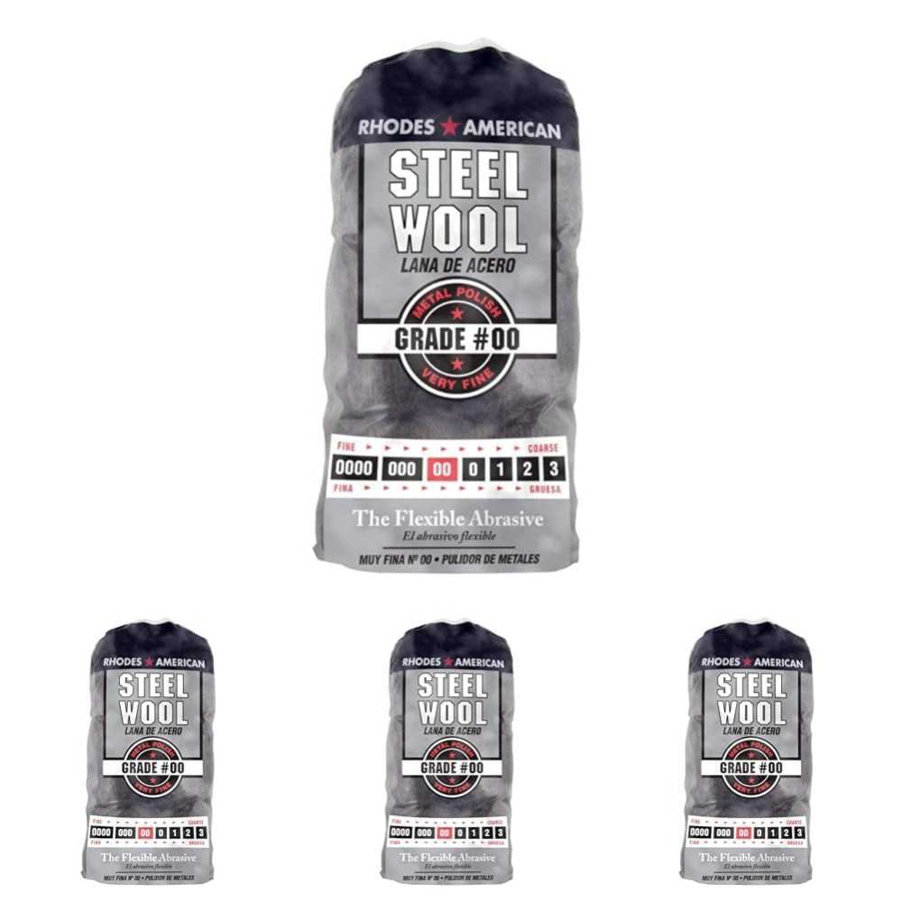 48-Pack Rhodes American Steel Wool Pads (Very Fine Grade #00)