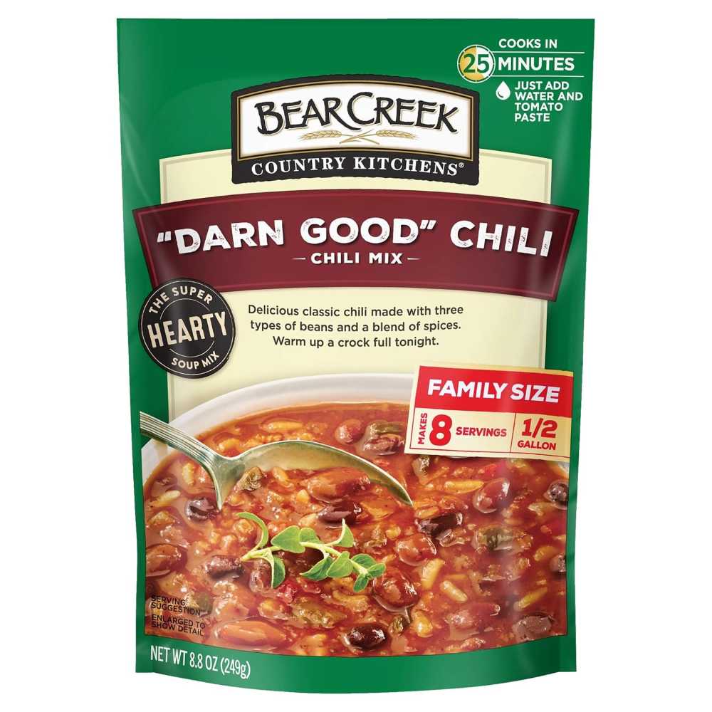 6-Pack Bear Creek Darn Good Chili Mix, Family Size 8.8 oz. ($2.58/Each)