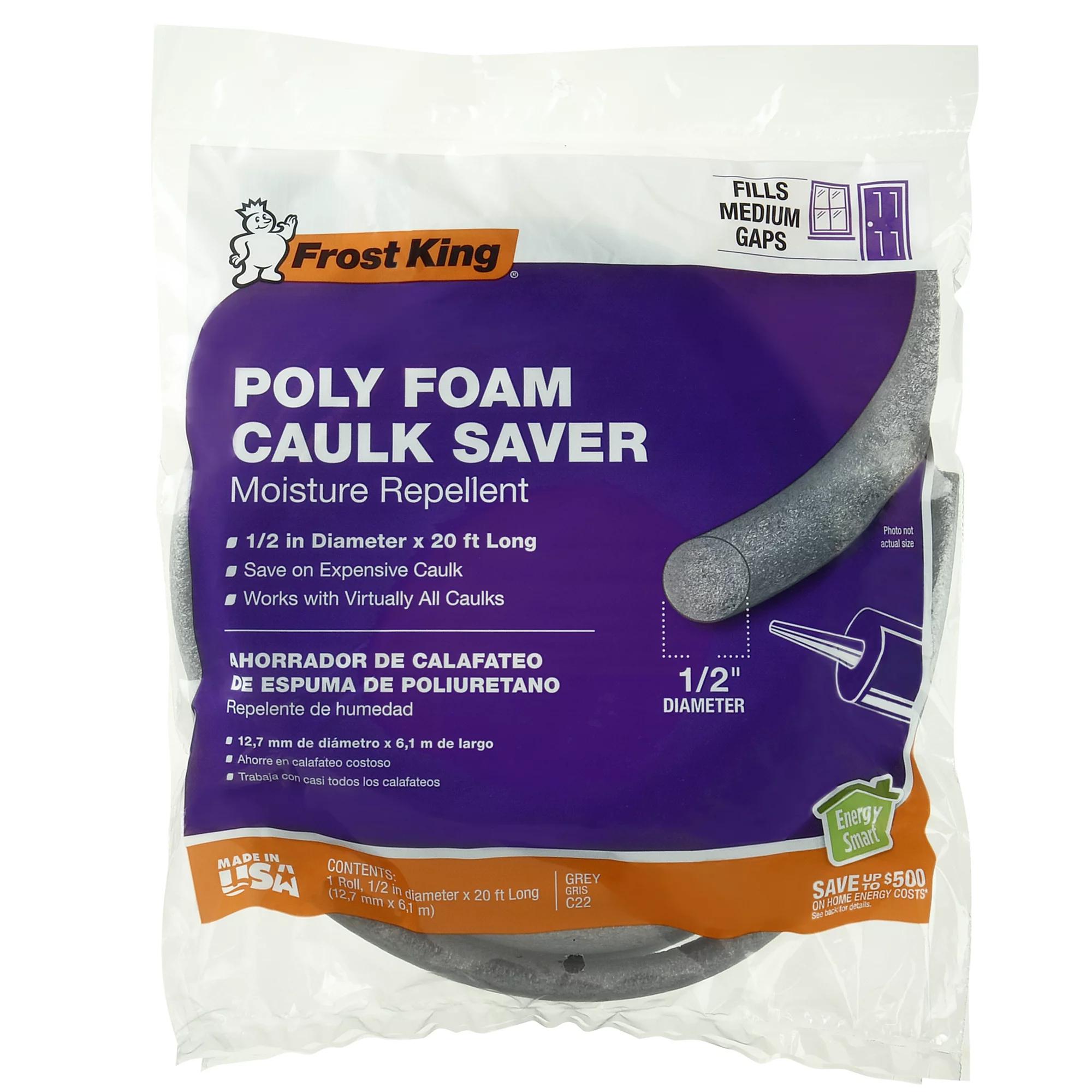 Frost King C22H 1/2"x20' Caulk Saver