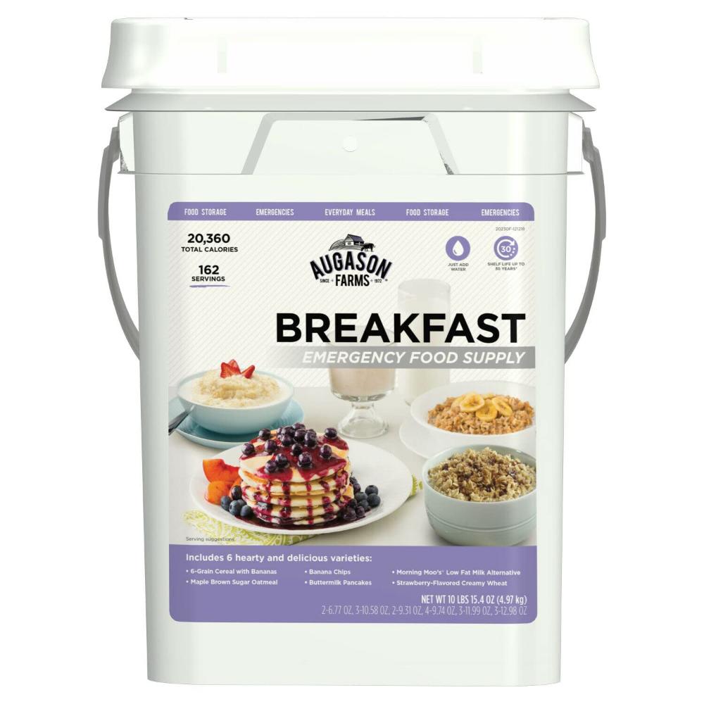 Prime Members: Augason Farms Breakfast Food Pail