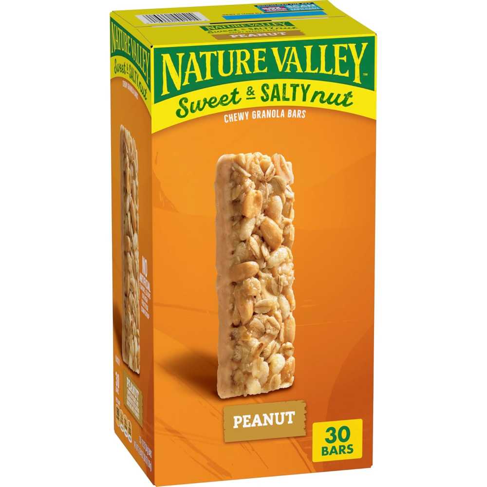 30-Pack Nature Valley Sweet & Salty Nut Granola Bars (Peanut)