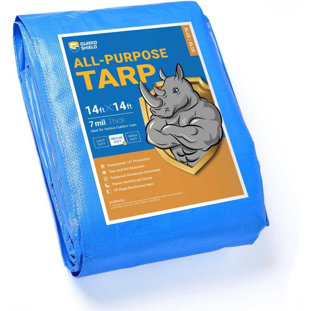Guard Shield 14' x 14' 7-Mil Tarp