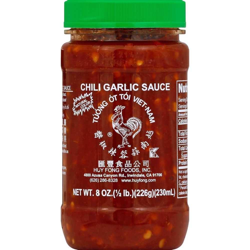 Huy Fong Chili Garlic Sauce, 8 oz.