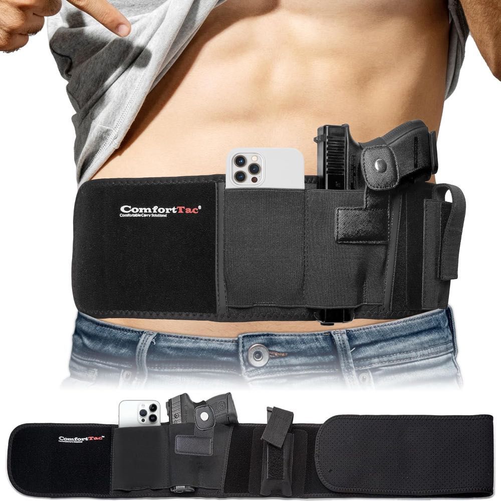 ComfortTac Belly Band Holster (Left Hand Draw, Large)