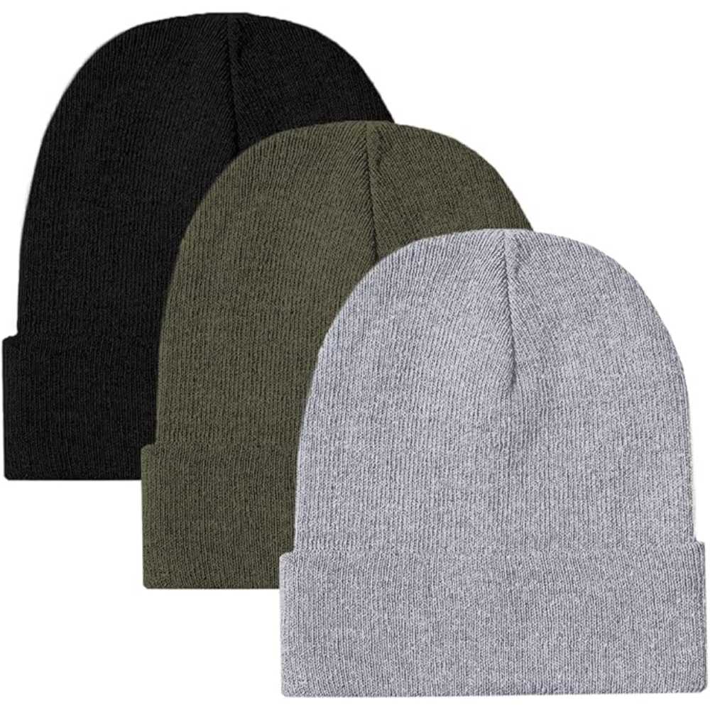 3-Pack Ultra Performance Winter Beanie Hats