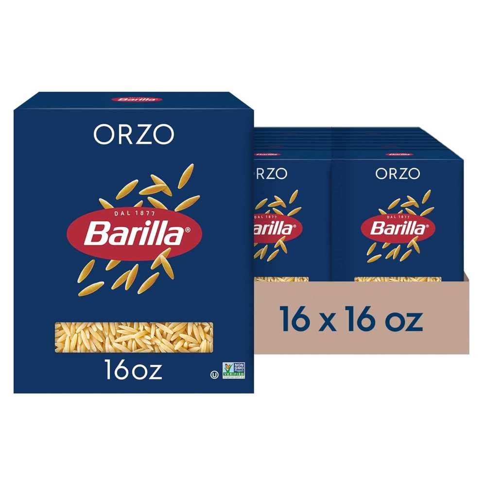16-Pack Barilla Orzo Pasta, 16 oz.