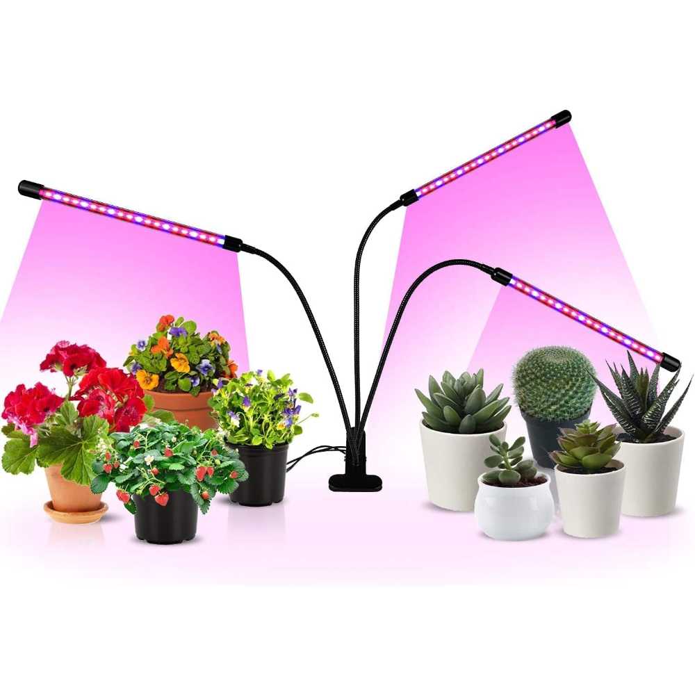 iPower Full Spectrum LED Grow Light (3-Tube)
