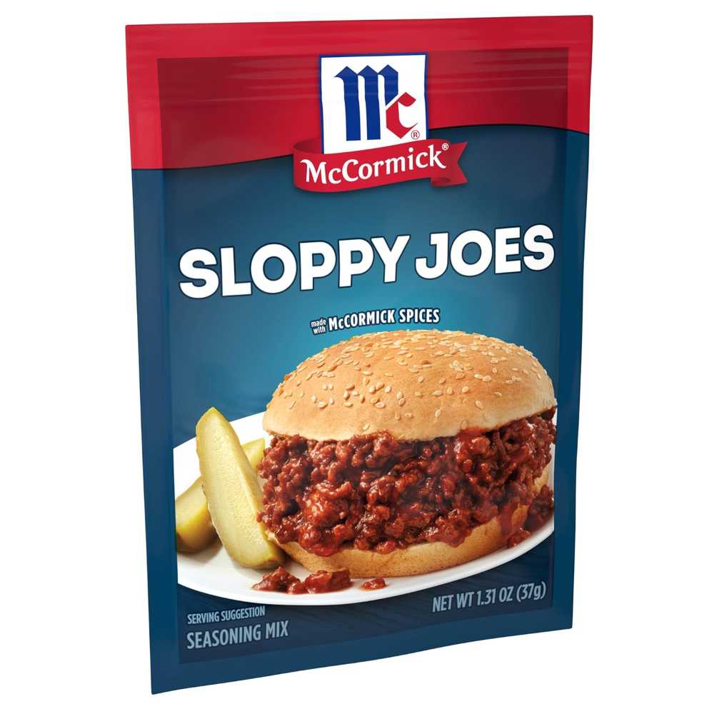 McCormick Sloppy Joes Seasoning Mix, 1.31 oz.