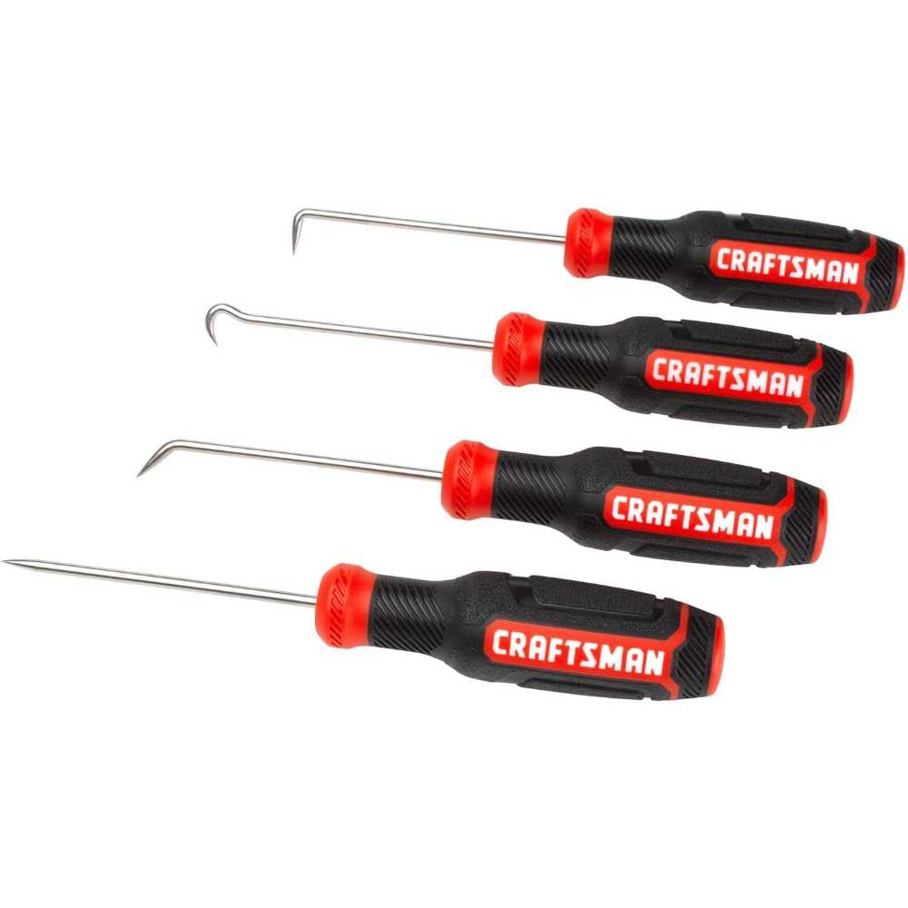 Craftsman 4-Piece Precision Hook Bi-Material Screwdriver Set
