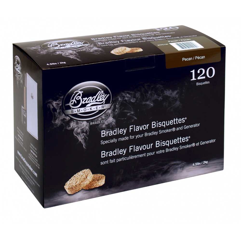 120-Pack Bradley Smoker Bisquettes (Pecan Special Blend)