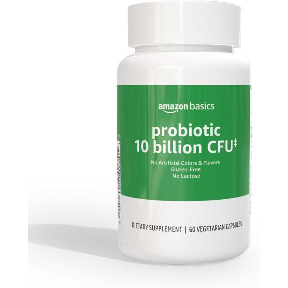 60-Pack Amazon Basics 10 Billion CFU Daily Probiotic