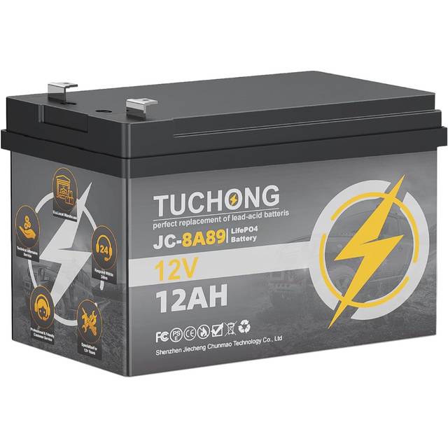 Tuchong 12V 12Ah LiFePO4 Battery