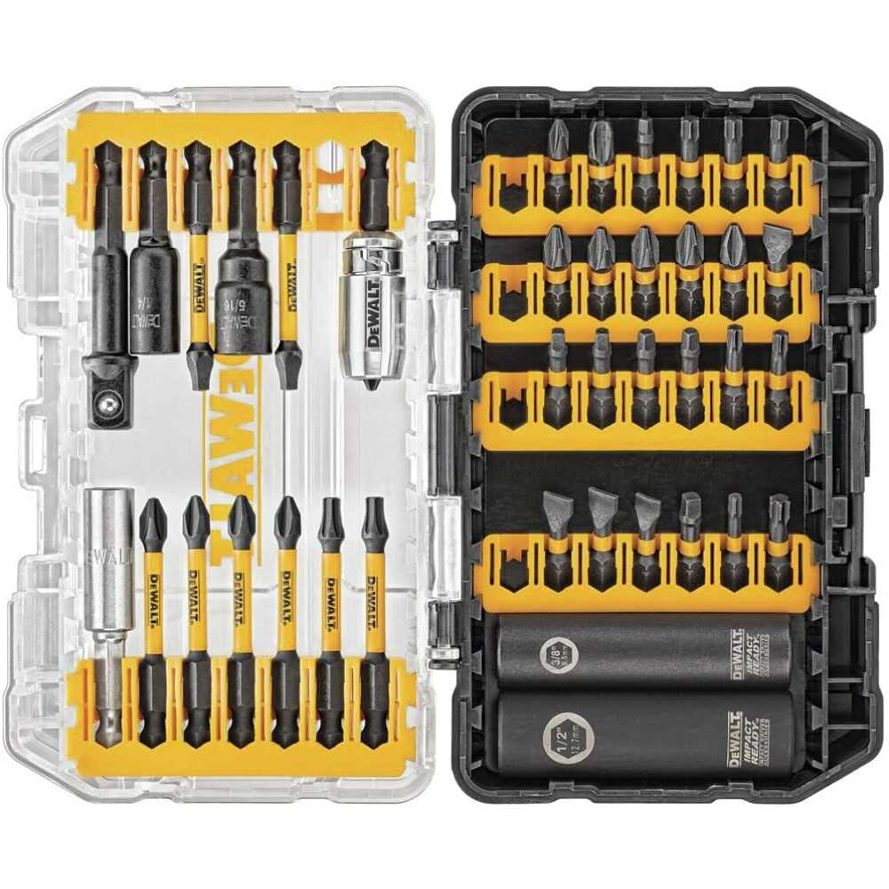 DEWALT 40-Piece FlexTorq Impact-Ready Screwdriver Bit Set