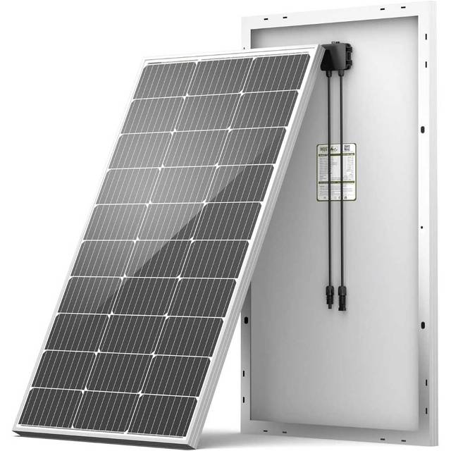 HQST 100W 9BB Monocrystalline Solar Panel