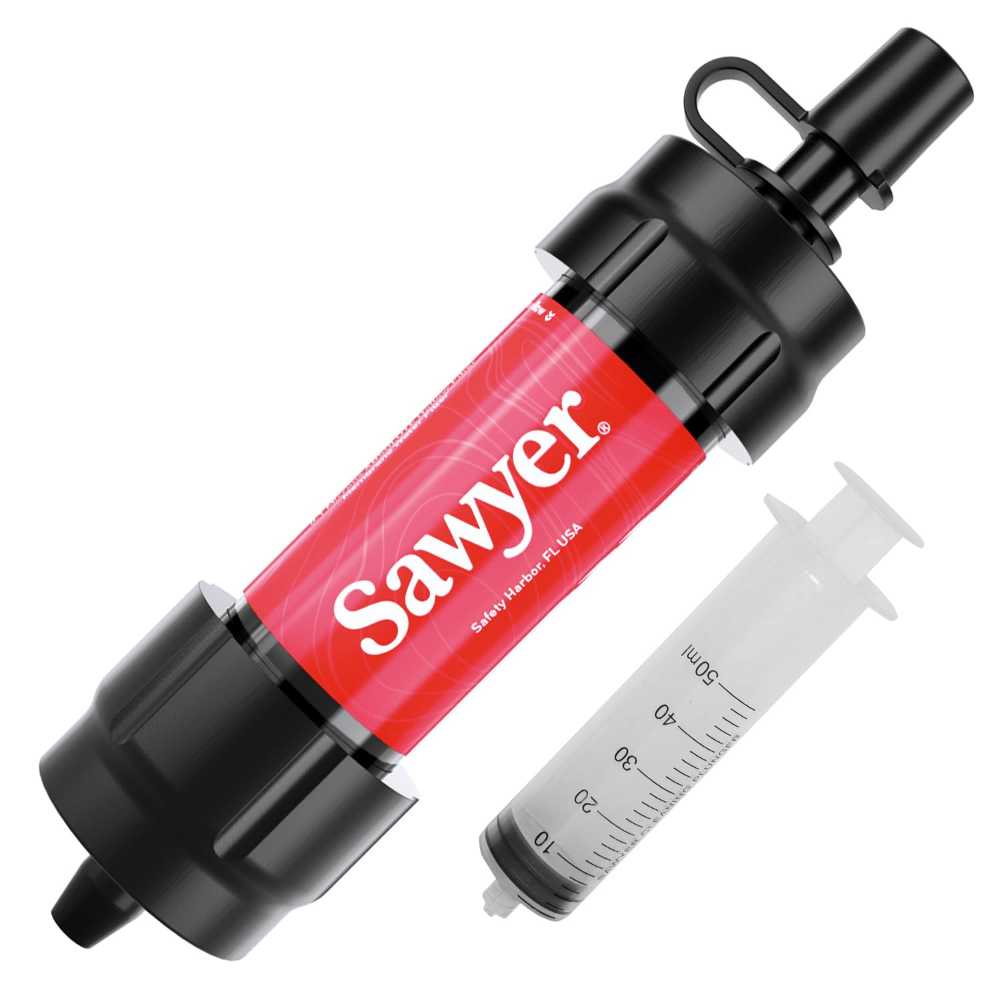 Sawyer Mini Water Filtration System (Filter and Cleaning Plunger Only)