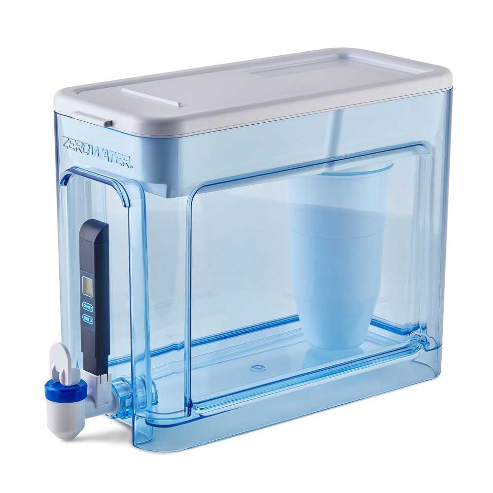 ZeroWater 32-Cup Water Filter Dispenser w/ Integrated TDS Meter