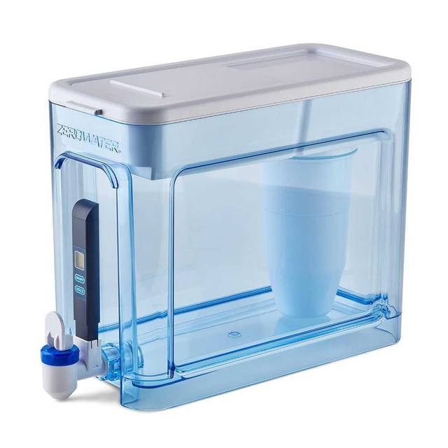 ZeroWater 32-Cup Water Filter Dispenser w/ Integrated TDS Meter