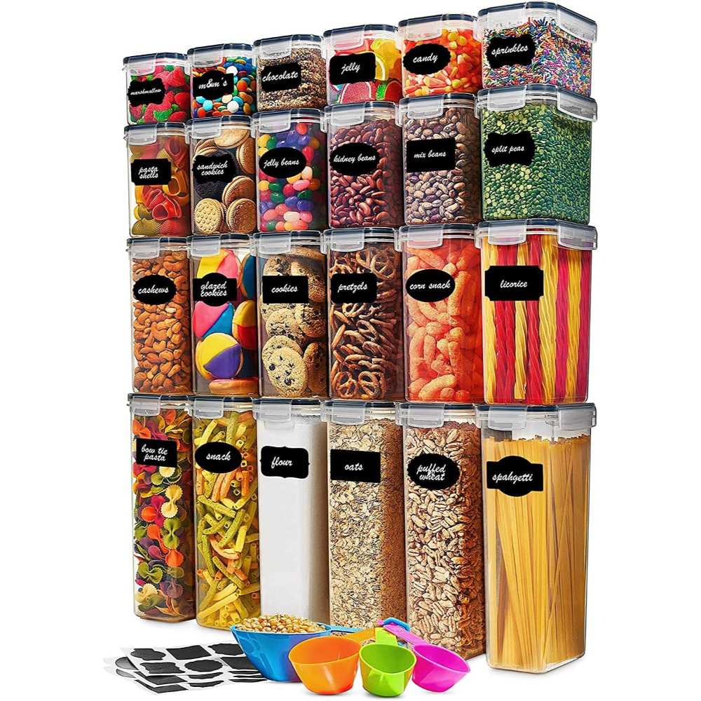 24-Pack Seseno Airtight Food Storage Containers