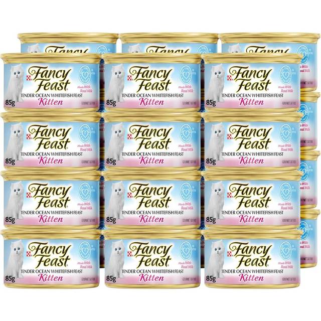 24-Pack Purina Fancy Feast Wet Kitten, 3 oz. (Ocean Whitefish)