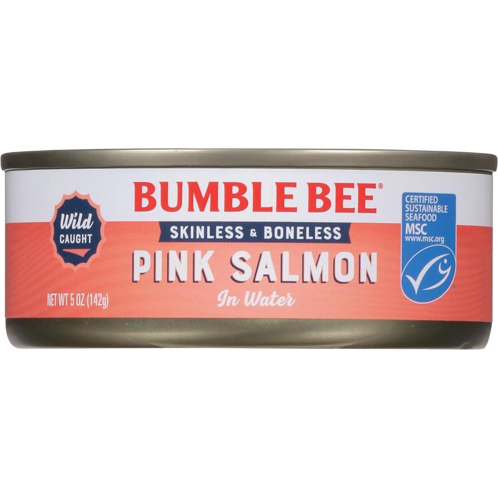 Bumble Bee Skinless & Boneless Canned Pink Salmon, 5 oz.