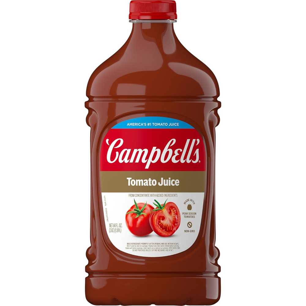 Campbell’s 100% Tomato Juice, 64 oz.