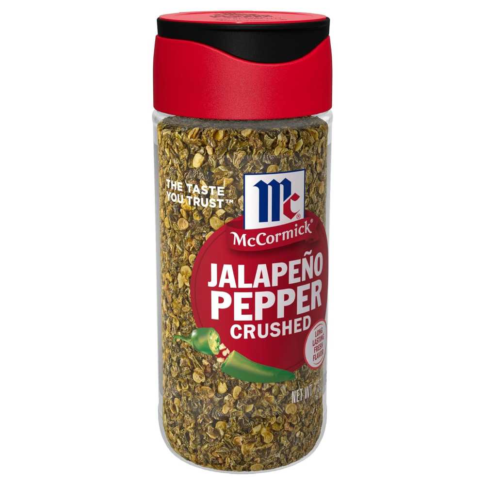 6-Pack McCormick Crushed Jalapeño Pepper, 1.37 oz.