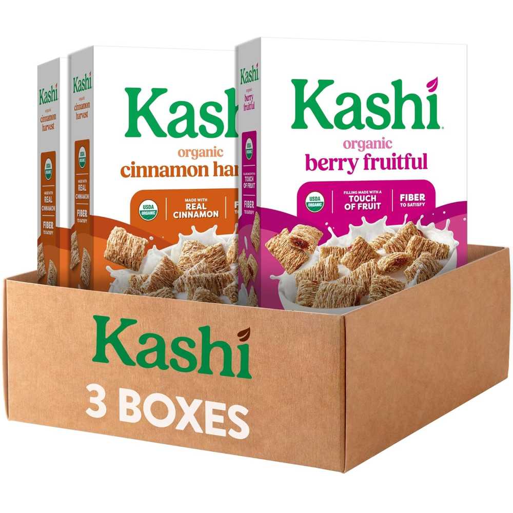 3-Pack Kashi Organic Breakfast Cereal (Variety Pack)