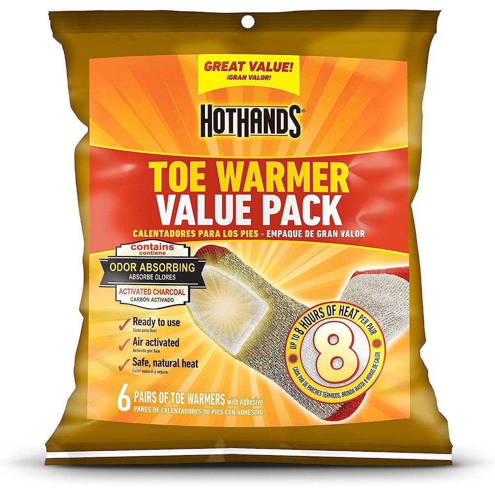 6-Pairs HotHands Toe Warmers