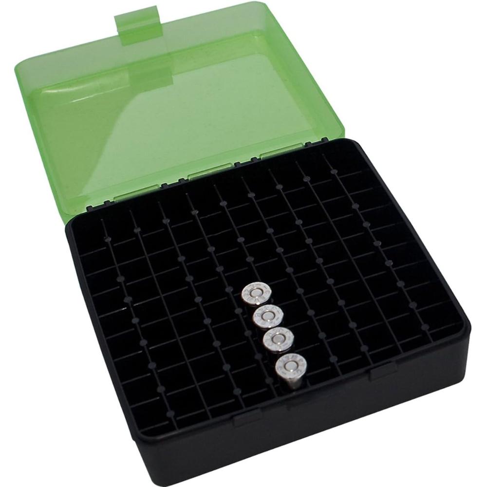 MTM 100-Round .38/.357 Flip-Top Ammo Box