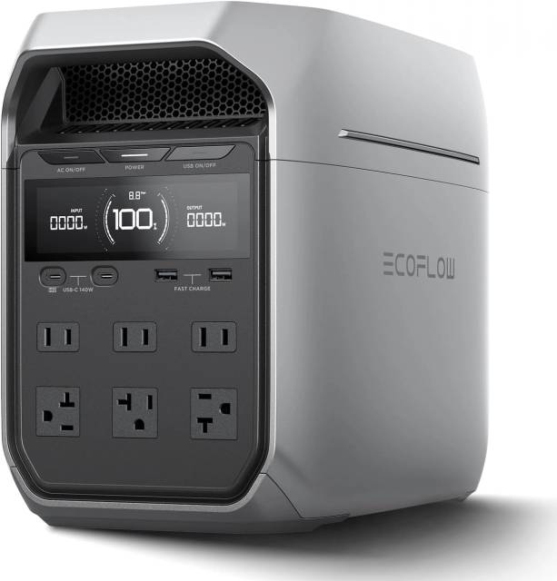 Ecoflow Delta 3 Plus 1800W/1024Wh LiFePO4 Power Station