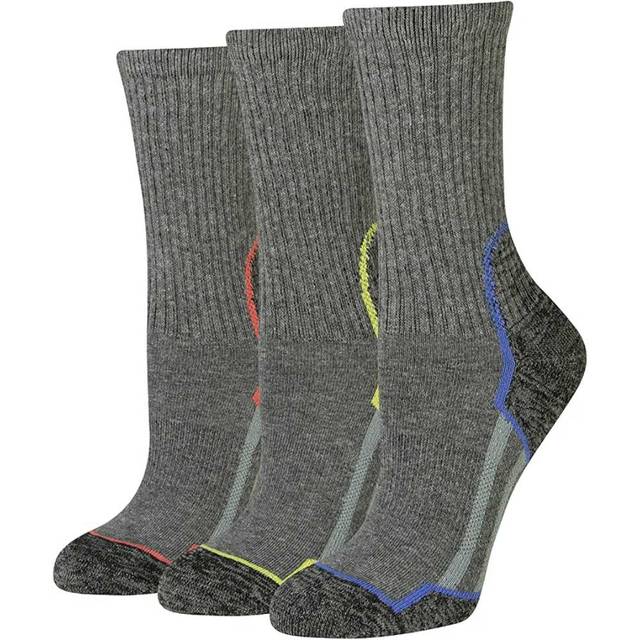 Prime: 3-Pairs Amazon Essentials Women's Cushioned Hiking Crew Socks (Size 6-9)