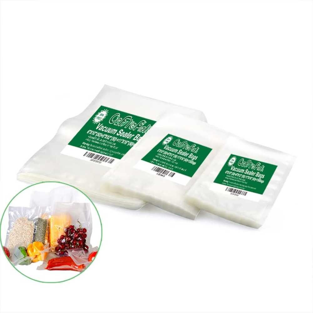150-Pack O2frepak Vacuum Sealer Bags (50x Gallon, 50x Quart, 50x Pint)