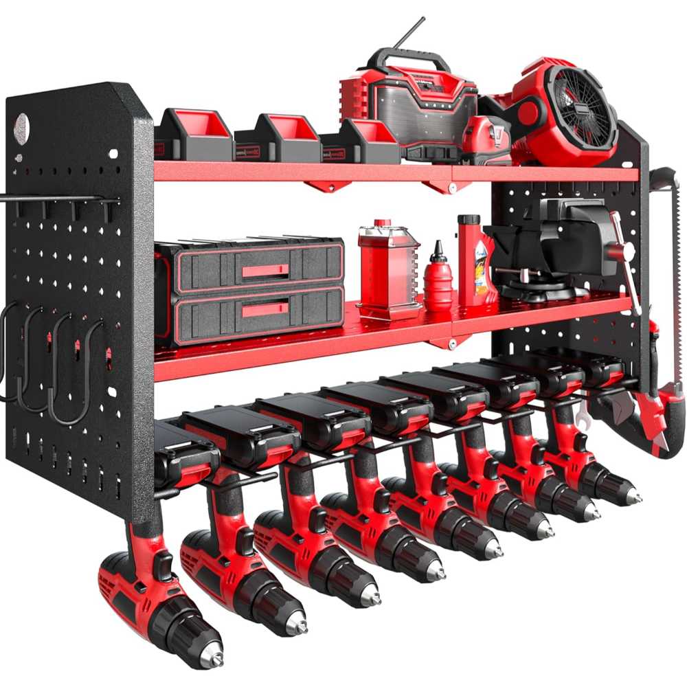Nacial 8-Drill Power Tool Organizer
