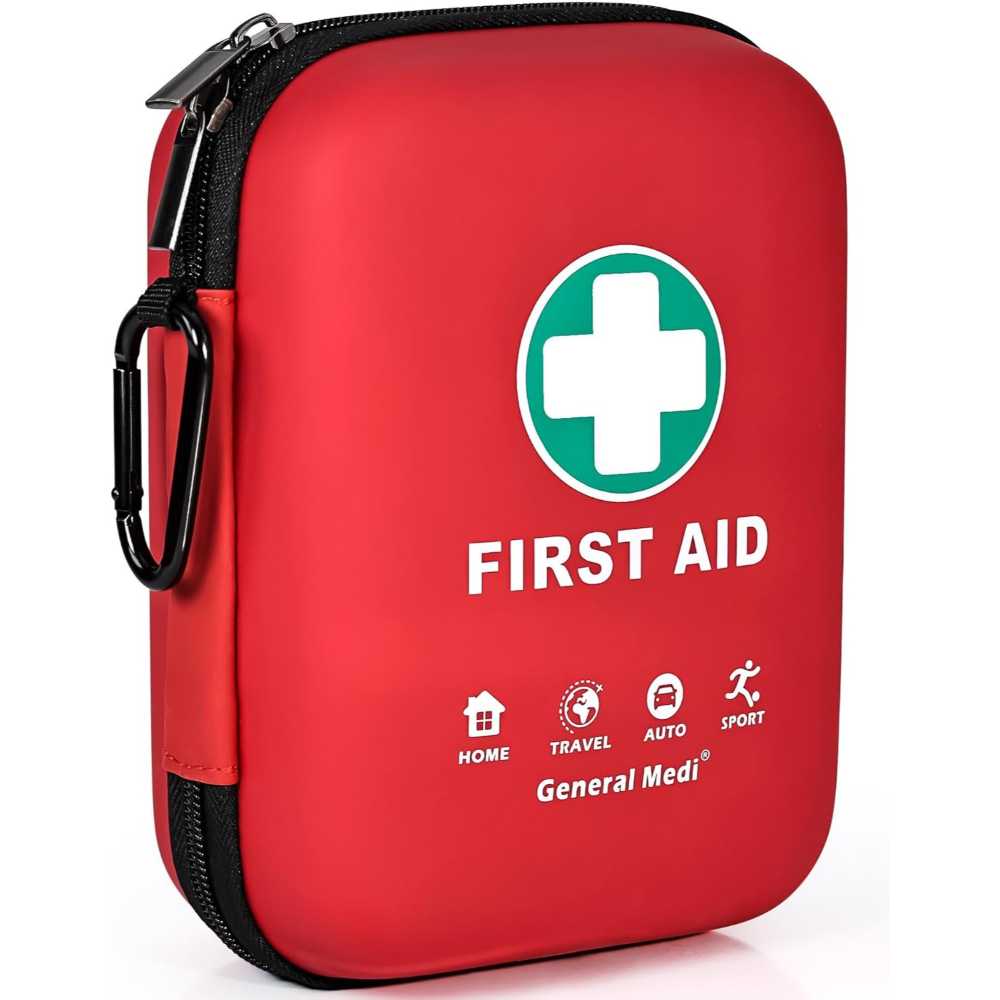 General Medi Hard-Case 170-Piece First Aid Kit