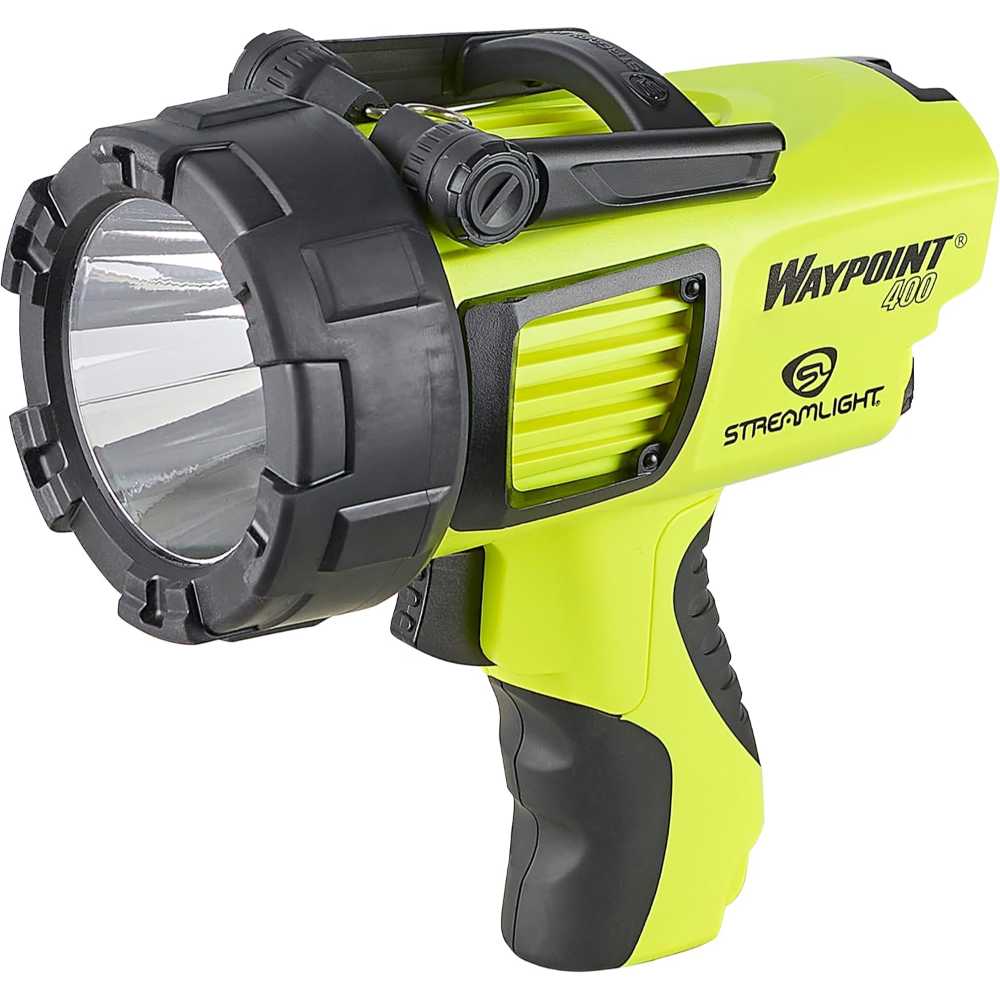 Streamlight WayPoint 400 1400-Lumen Rechargeable Handheld LED Spotlight