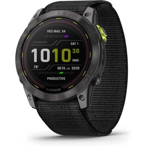 Garmin Enduro 2 Ultraperformance Solar Charging Long-Lasting Battery GPS Watch