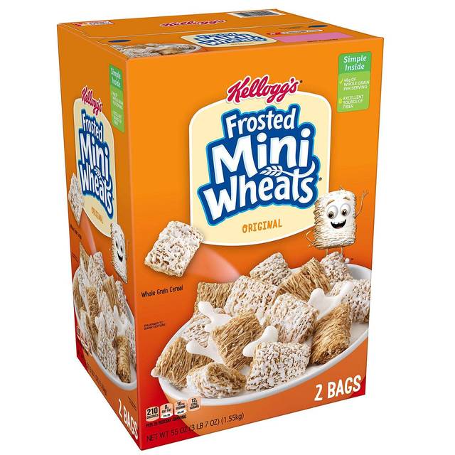 Kellogg's Frosted Mini Wheats, 55 oz.
