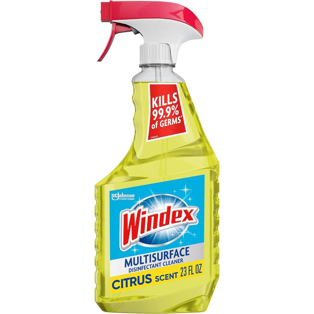 Windex Multisurface Cleaner and Disinfectant Spray, 23 oz.