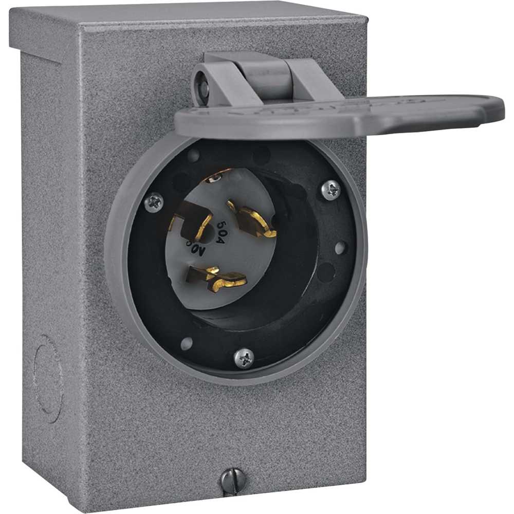 Reliance Controls 50A NEMA 3R Power Inlet Box
