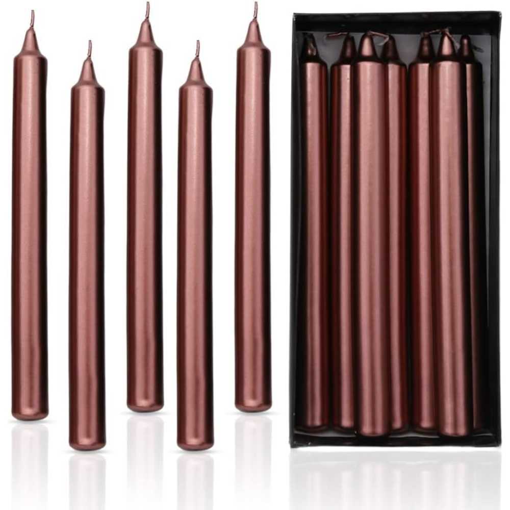 30-Pack Axiom 10-Hour Unscented 10" Straight Candle