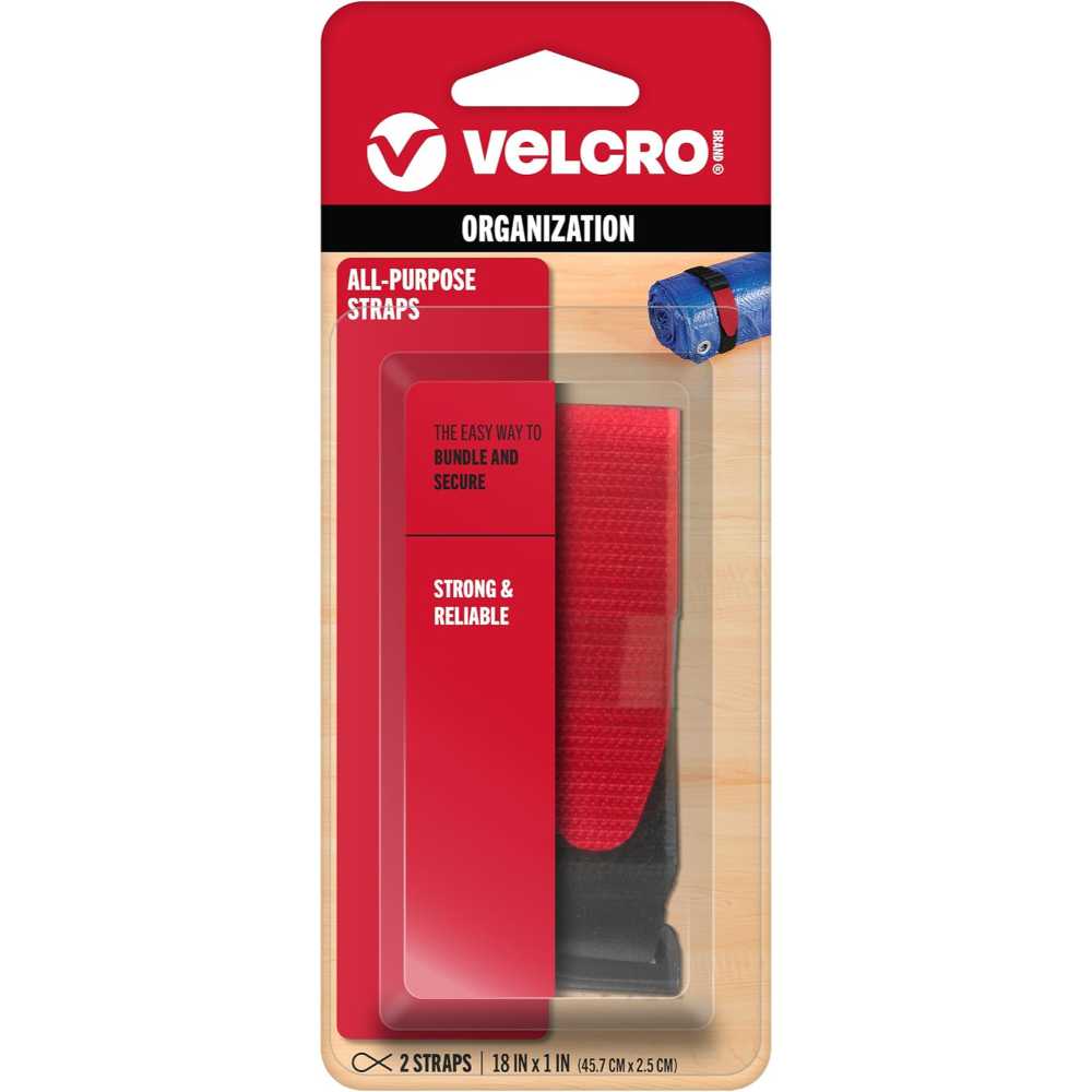 2-Pack Velcro Brand All Purpose Straps (18" x 1)