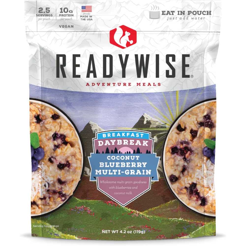 ReadyWise Freeze Dried Coconut Blueberry Multi-Grain