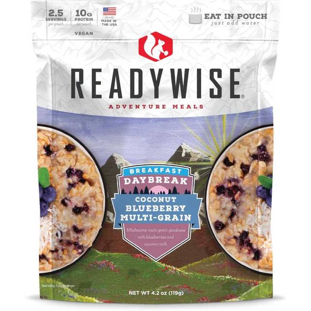 ReadyWise Freeze Dried Coconut Blueberry Multi-Grain