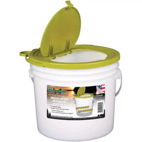 Flambeau Outdoors 3.5 Gallon Insulated Minnow/Bait Bucket