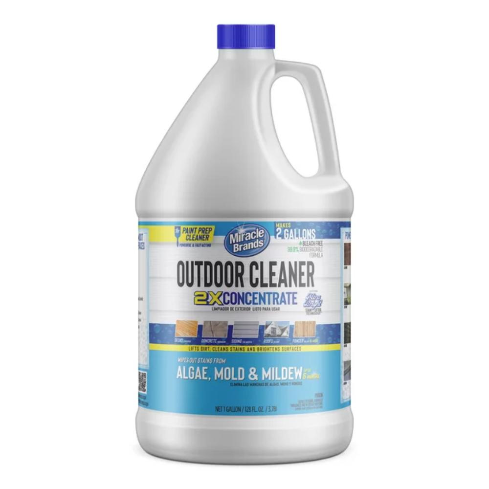 Miracle Brands Outdoor Cleaner 2x Concentrate, 1 Gallon