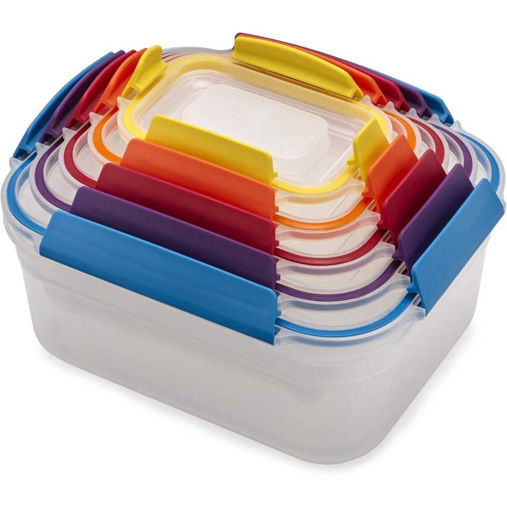 Joseph Joseph Nest Lock Space-Saving Food Storage Container Set