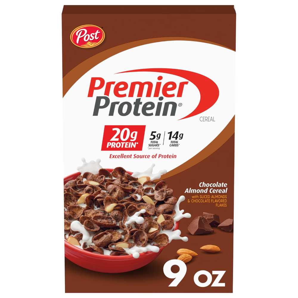 Premier Protein Cereal, 9 oz. (Chocolate Almond)