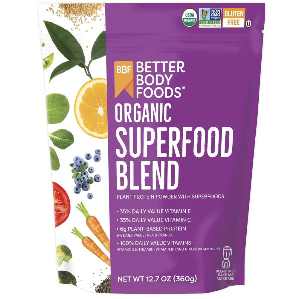 BetterBody Foods Organic Superfood Powder, 12.7 oz.