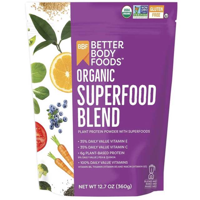 BetterBody Foods Organic Superfood Powder, 12.7 oz.