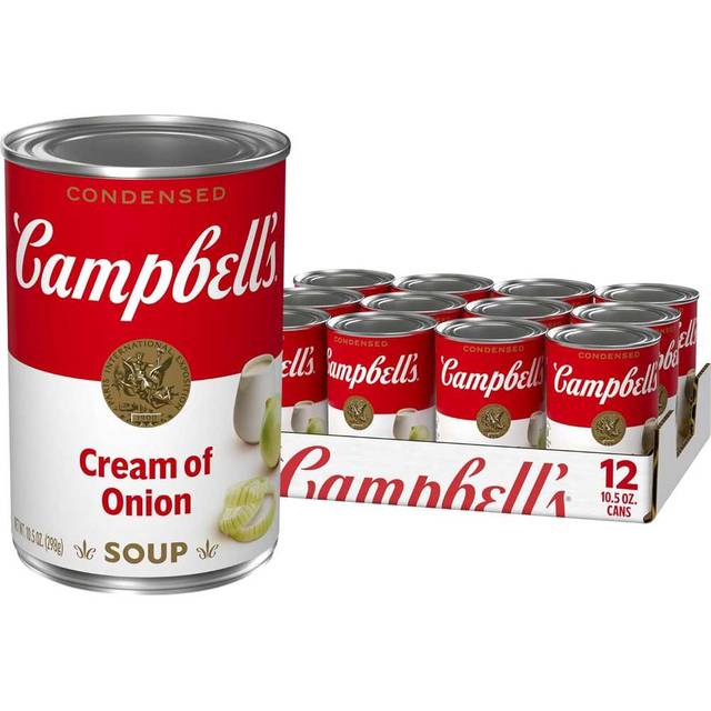 12-Pack Campbell's Condensed Cream of Onion Soup, 10.5 oz.